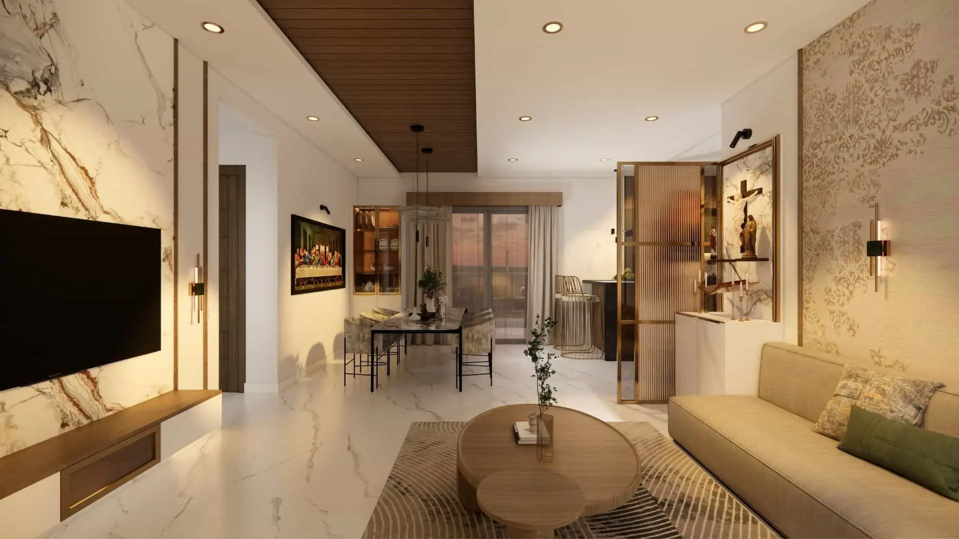 Premium interior material and finish samples